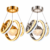 Lustre LED Doré & Argenté