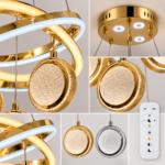 Lustre LED 3 Anneaux – Image 2