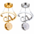 Lustre LED Doré & Argenté