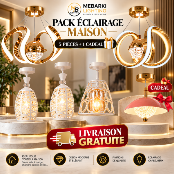 Pack Éclairage Maison — 5+1