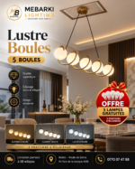 Lustre Boules 5 Boules – Image 6