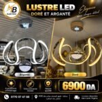 Lustre LED Doré & Argenté – Image 6